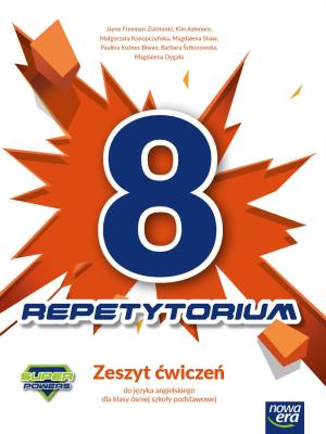 J. Angielski SP 8 Repetytorium ćw. 2021 NE. Autor: Jayne Freeman-Zolotenki. SmakLiter.pl Okładka książki J. Angielski SP 8 Repetytorium ćw. 2021 NE