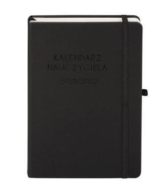 Opakowanie Kalendarz  2021/2022 Nauczyciela A5 czarny TDW