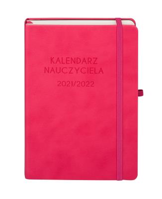 Opakowanie Kalendarz 2021/2022 Nauczyciela A5 różowy TDW