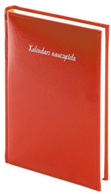 Opakowanie Kalendarz nauczyciela A5 2021/2022 dzienny czerw.