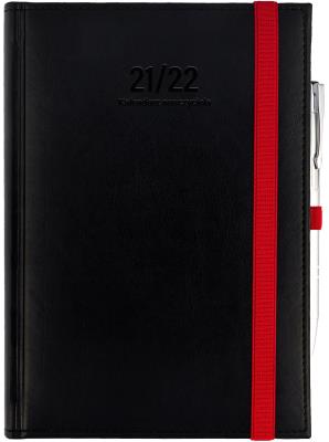 Okładka książki Kalendarz nauczyciela B6 2021/2022 dzienny z gumką