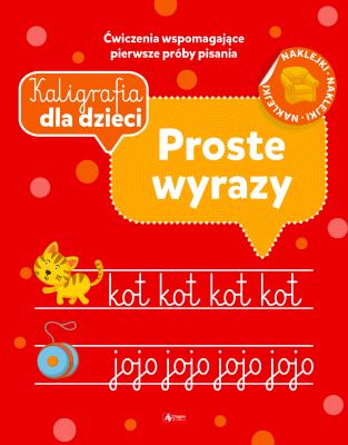 Okładka książki Kaligrafia dla dzieci. Proste labirynty