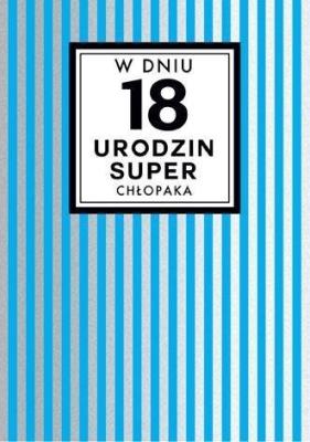 Okładka książki Karnet 18-te Urodziny  PP-1658