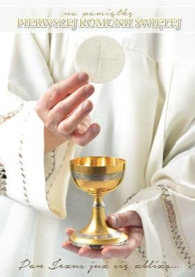 Opakowanie Karnet B6 3DV-121 Komunia