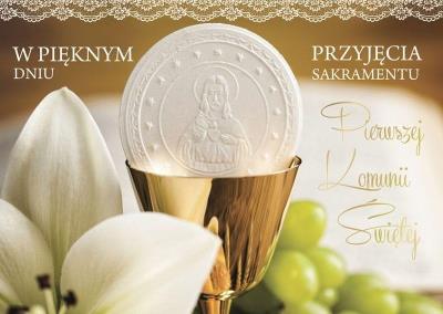 Opakowanie Karnet B6 3DV-124 Komunia