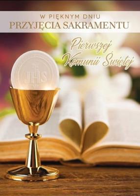 Opakowanie Karnet B6 3DV-164 Komunia