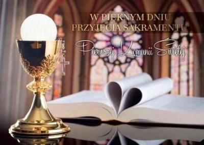 Opakowanie Karnet B6 3DV-165 Komunia