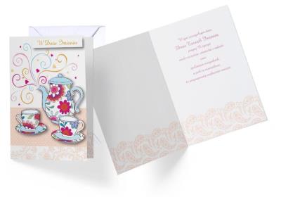 Opakowanie Karnet B6 DK-206 Imieniny