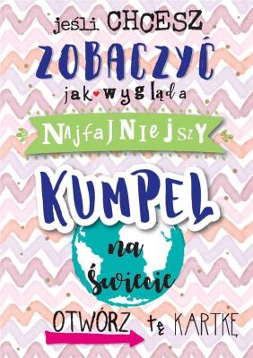 Opakowanie Karnet B6 DK-595 Najfajniejszy kumpel (lusterko)