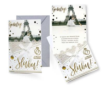 Opakowanie Karnet B6 DK-606 Ślub