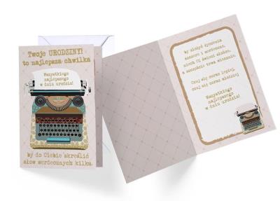 Opakowanie Karnet B6 DK-644 Urodziny