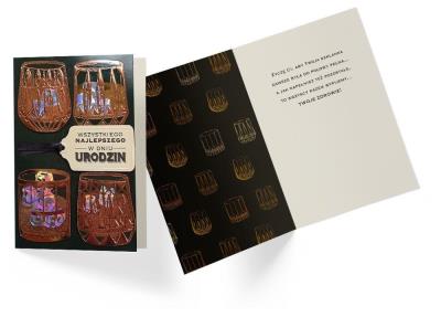 Opakowanie Karnet B6 DK-841 Urodziny męskie