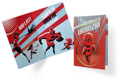 Opakowanie Karnet B6 DS-002 Urodziny Iniemamocni