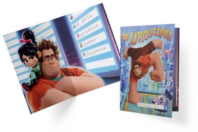 Opakowanie Karnet B6 DS-005 Urodziny Ralph Demolka