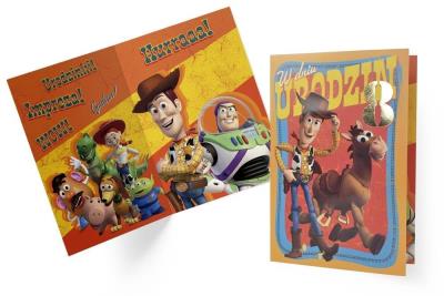 Karnet B6 DS-032 Urodziny 8 Toy Story. Wydawca: Kukartka. SmakLiter.pl Opakowanie Karnet B6 DS-032 Urodziny 8 Toy Story