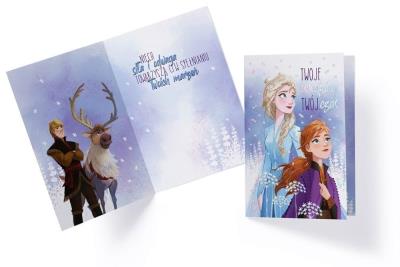 Opakowanie Karnet B6 DS-044 Urodziny Kraina Lodu