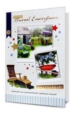 Opakowanie Karnet B6 Emerytura HM-200-1491