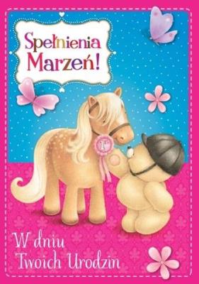 Opakowanie Karnet B6 FF-297 Urodziny dziewczynka