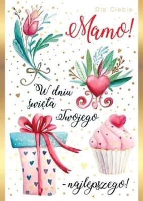 Opakowanie Karnet B6 PP-1972 Mamo muffinek