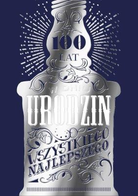 Opakowanie Karnet B6 PP-2170 Urodziny butelka