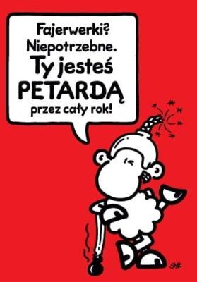 Opakowanie Karnet B6 Sheepworld 00007 Urodziny, petarda