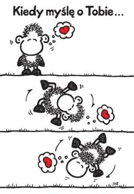 Opakowanie Karnet B6 Sheepworld 55408 Miłosne