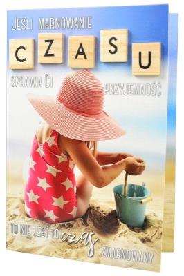 Opakowanie Karnet B6 Tego Ci Życzę TCZ-005 Czas