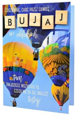 Opakowanie Karnet B6 Tego Ci Życzę TCZ-006 Bujaj w obłokach