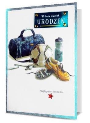 Opakowanie Karnet B6 Urodziny HM-200-1602