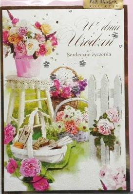 Opakowanie Karnet B6 Urodziny HM-200-1619