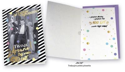 Opakowanie Karnet MP-0026 Urodziny, Twoje zdrowie!