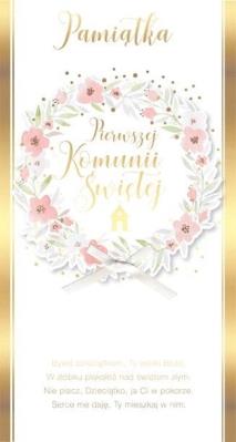 Opakowanie Karnet PM-072 Komunia