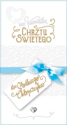 Opakowanie Karnet PM-162 Chrzest (niebieski)