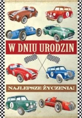 Okładka książki KARNET PP 1397 URODZINY AUTO BPZ-PASSION CARDS