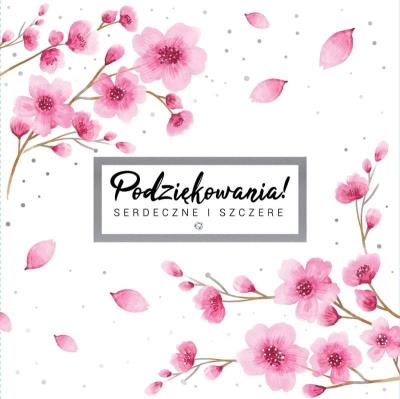 Opakowanie Karnet Primus 0120 Podziękowanie