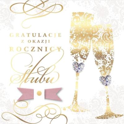 Opakowanie Karnet Primus 0138 Rocznica ślubu