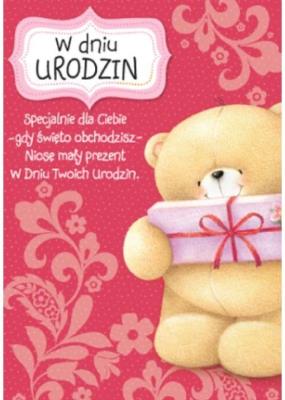 Okładka książki Karnet urodziny FF-281