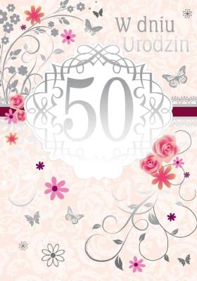 Okładka książki Karnet W dniu 50 Urodzin PP-1387