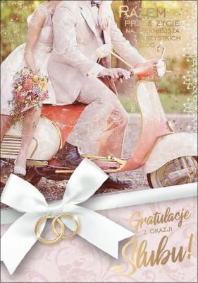 Okładka książki Karnet W dniu ślubu PR-071