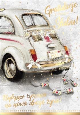 Okładka książki Karnet W dniu ślubu PR-075