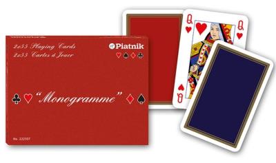 Opakowanie Karty international Monogramm de Luxe