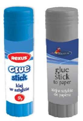 Opakowanie Klej w sztyfcie 9g (6szt)