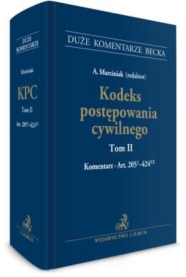 Okładka książki Kodeks postępowania cywilnego T.2 Komentarz