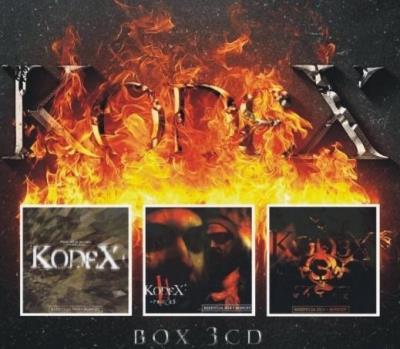 Kodex Box 3 CD. Autor: Kodex. SmakLiter.pl Okładka książki Kodex Box 3 CD