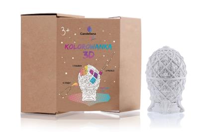 Opakowanie Kolorowanka 3D Jajo Fabergé