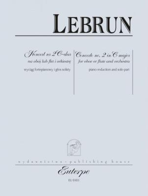 Okładka książki Koncert nr 2 C-dur na obój lub flet i orkiestrę