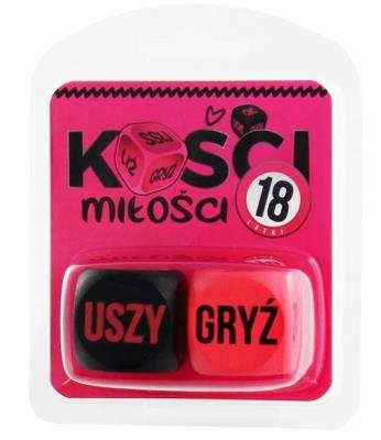 Opakowanie Kości Miłości 18 latki (różowo-czarne)