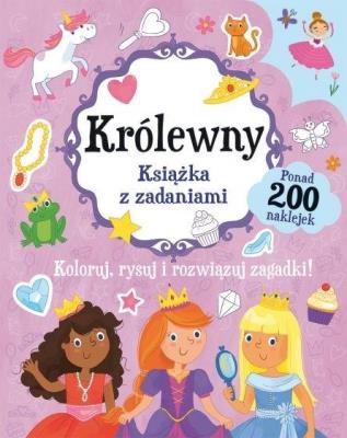 Okładka książki Królewny. Książka z zadaniami