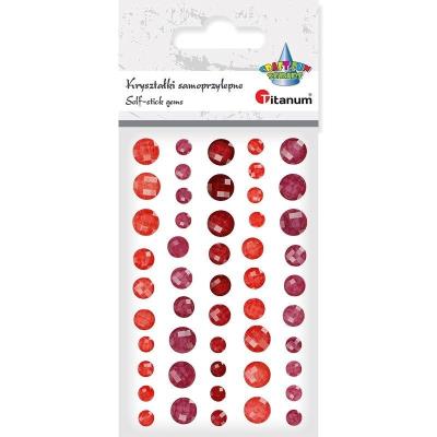 Opakowanie Kryształki samoprzylepne fasetowane mix 50szt