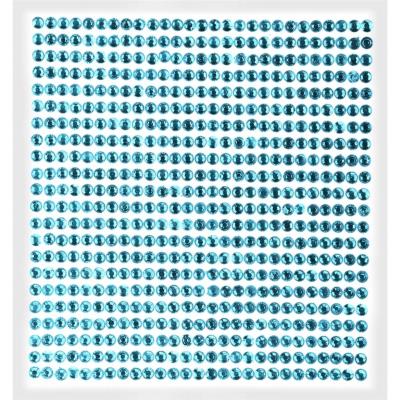 Opakowanie Kryształki samoprzylepne paski jasnoniebieskie